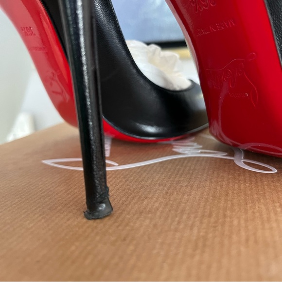Christian Louboutin so kate black kid - Picture 6 of 11